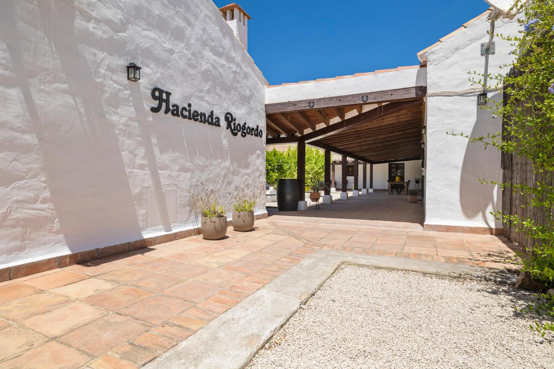 مبيت وإفطار Hacienda Ríogordo المظهر الخارجي الصورة